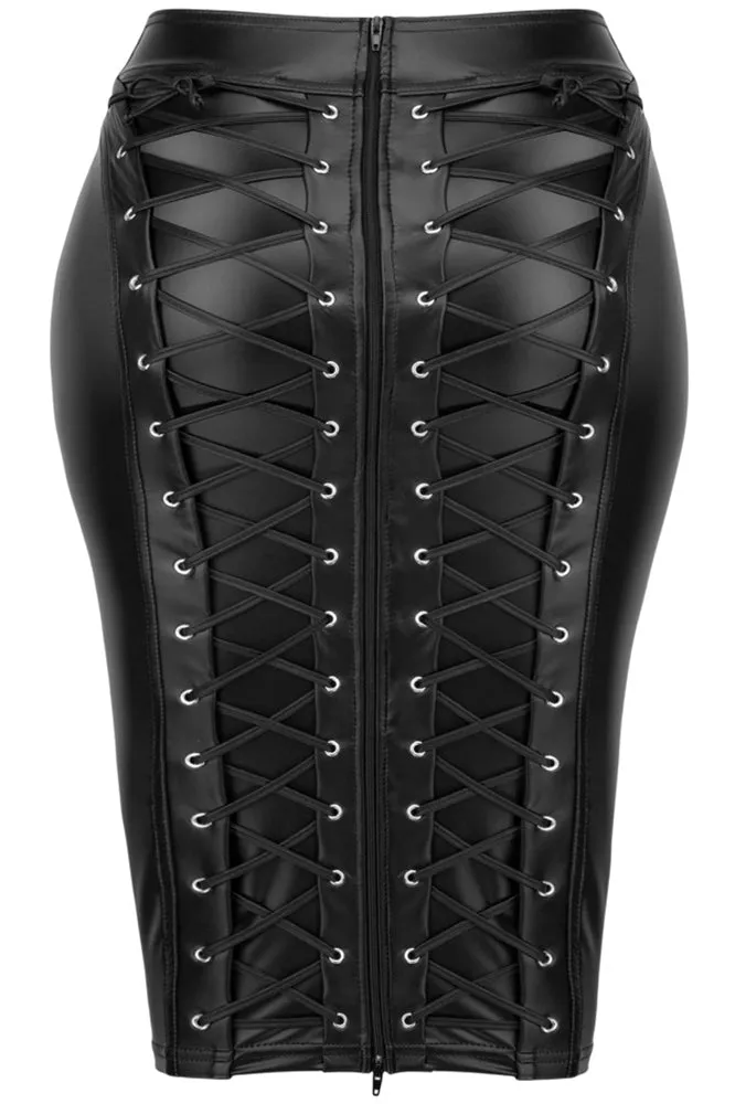 Noir Handmade Plus Size Skirt (6XL)