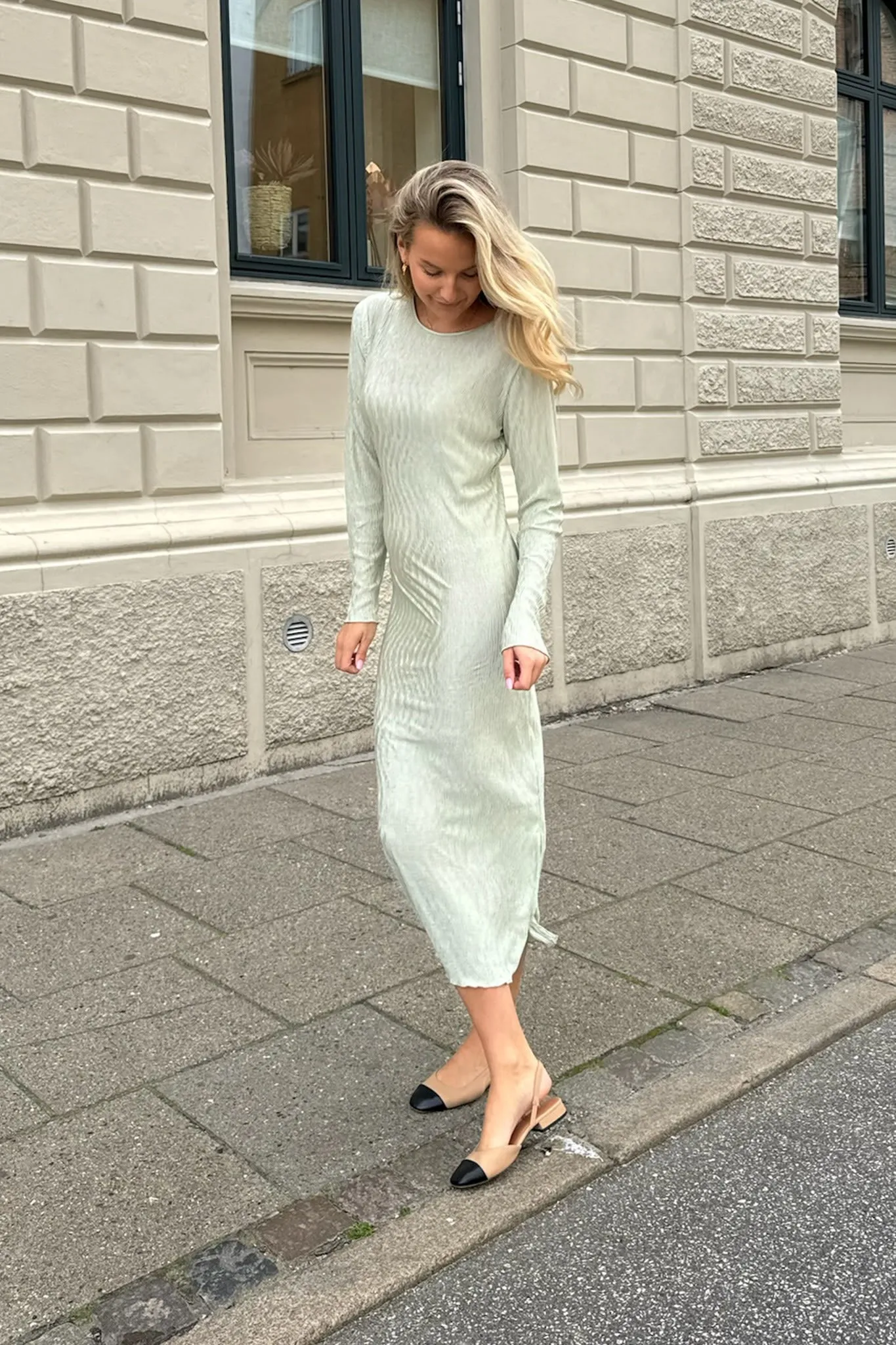 OdaIC Kjole - Lysegrøn