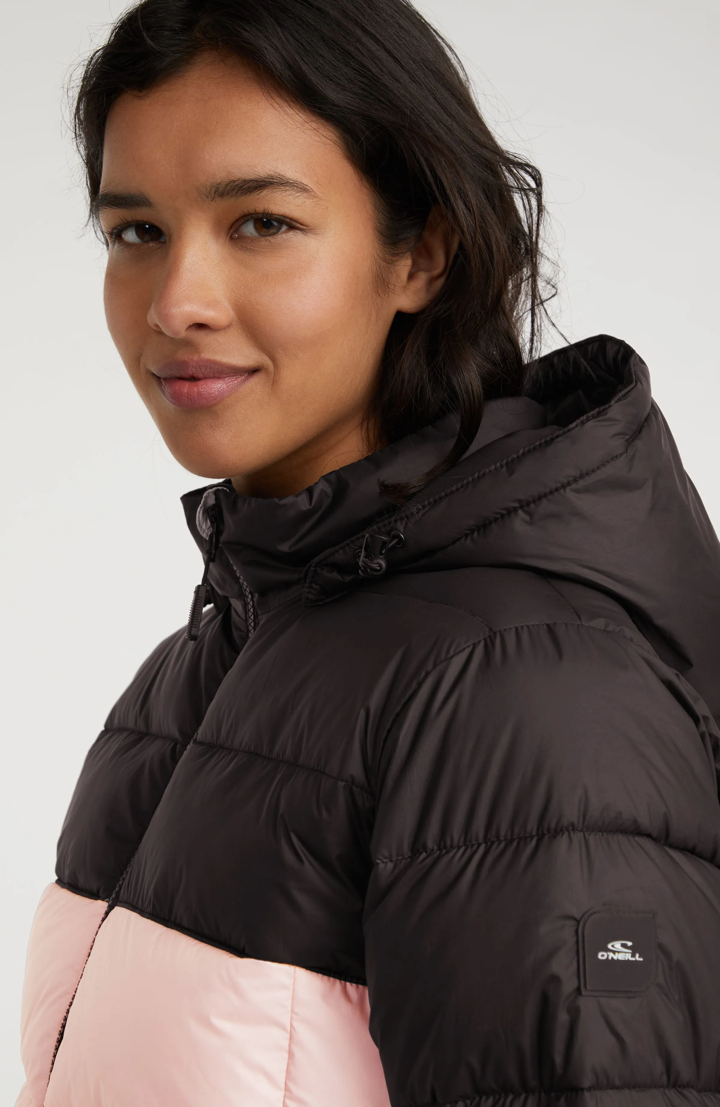 O'Riginals Steppjacke | Peach Whip Colour Block