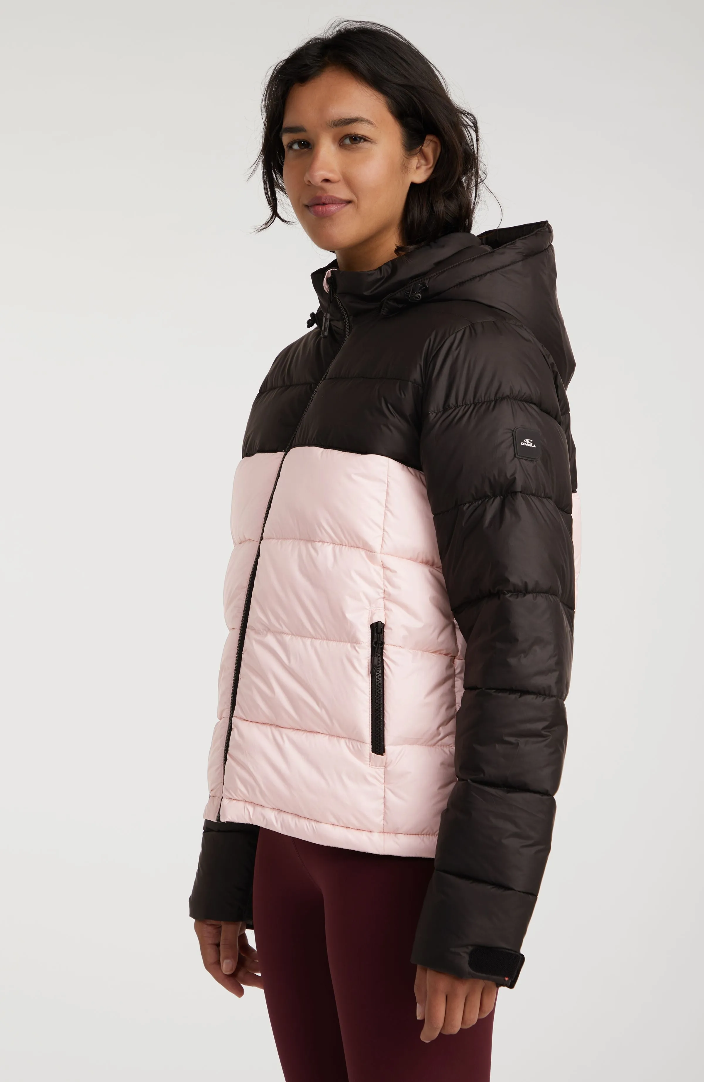 O'Riginals Steppjacke | Peach Whip Colour Block