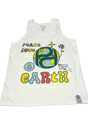 Peace, Love, Earth Tank Top