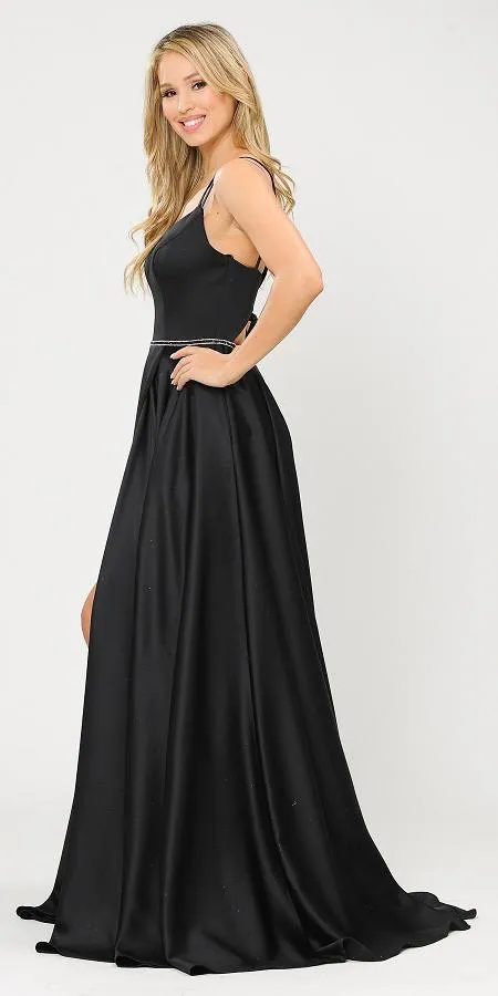 Poly USA 8654 Romper Style Long Dress with Pockets
