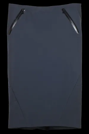 PRADA ZIP-BACK PENCIL SKIRT - XS