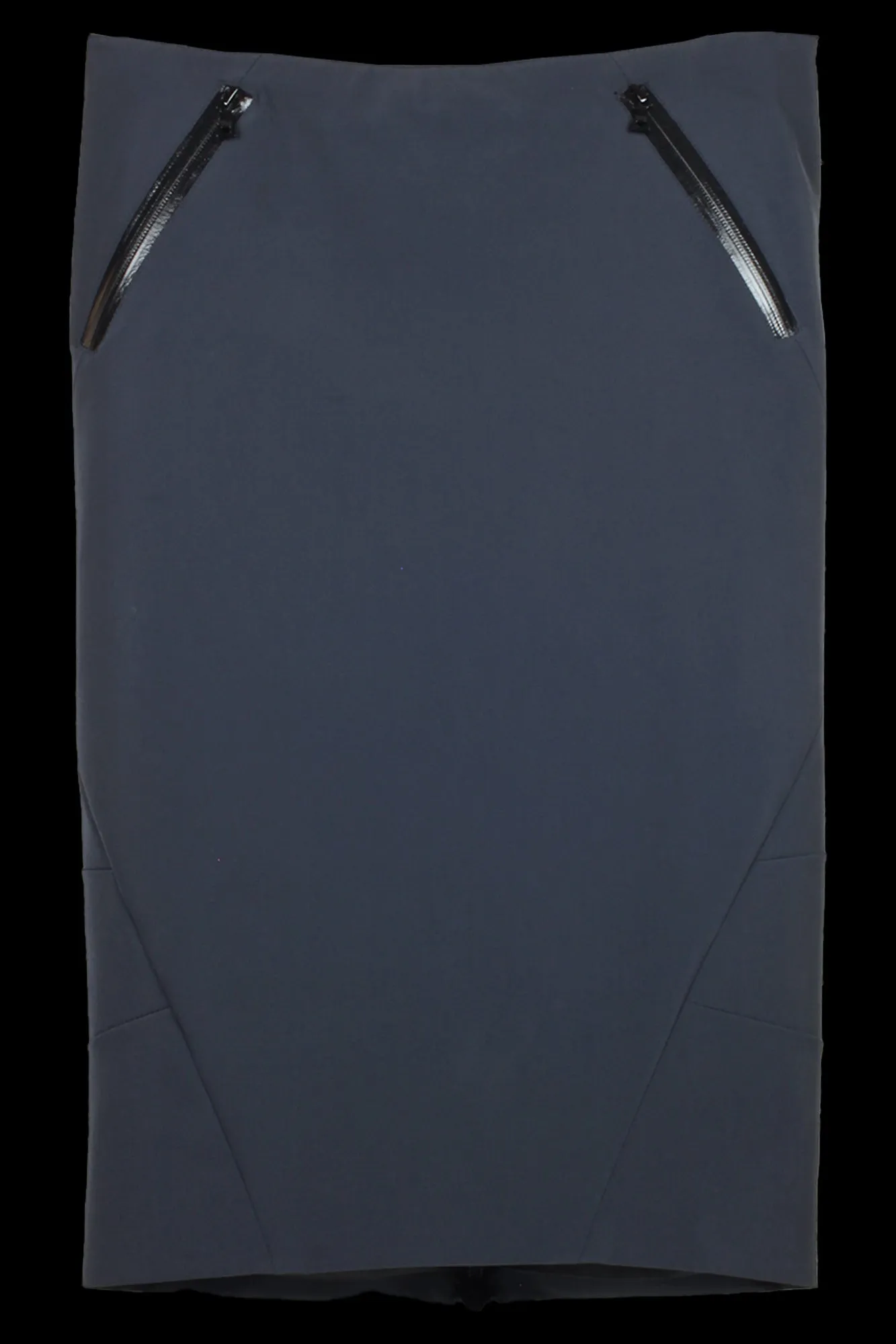 PRADA ZIP-BACK PENCIL SKIRT - XS