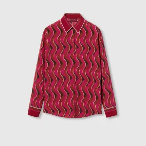 Printed Silk Shirt