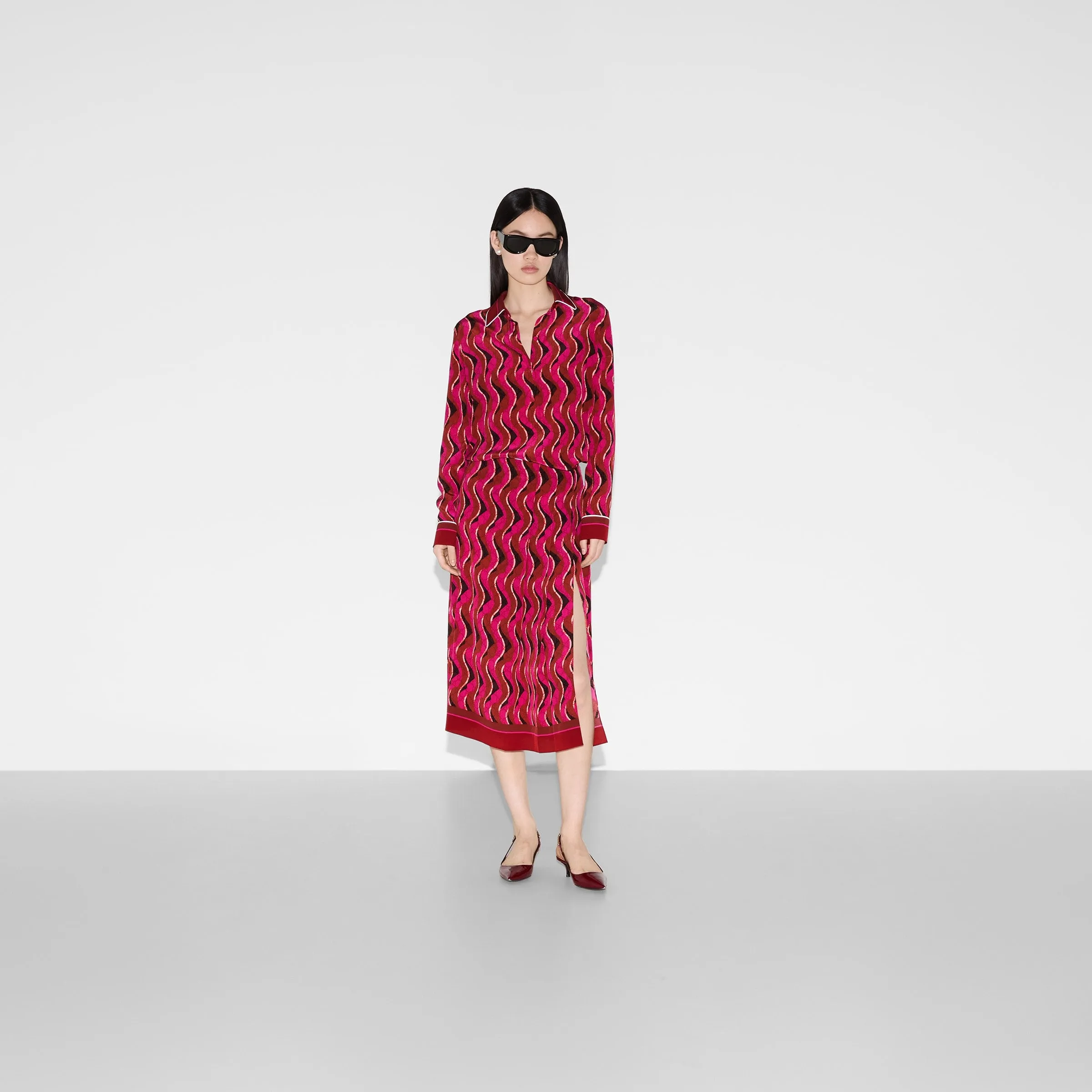 Printed Silk Shirt
