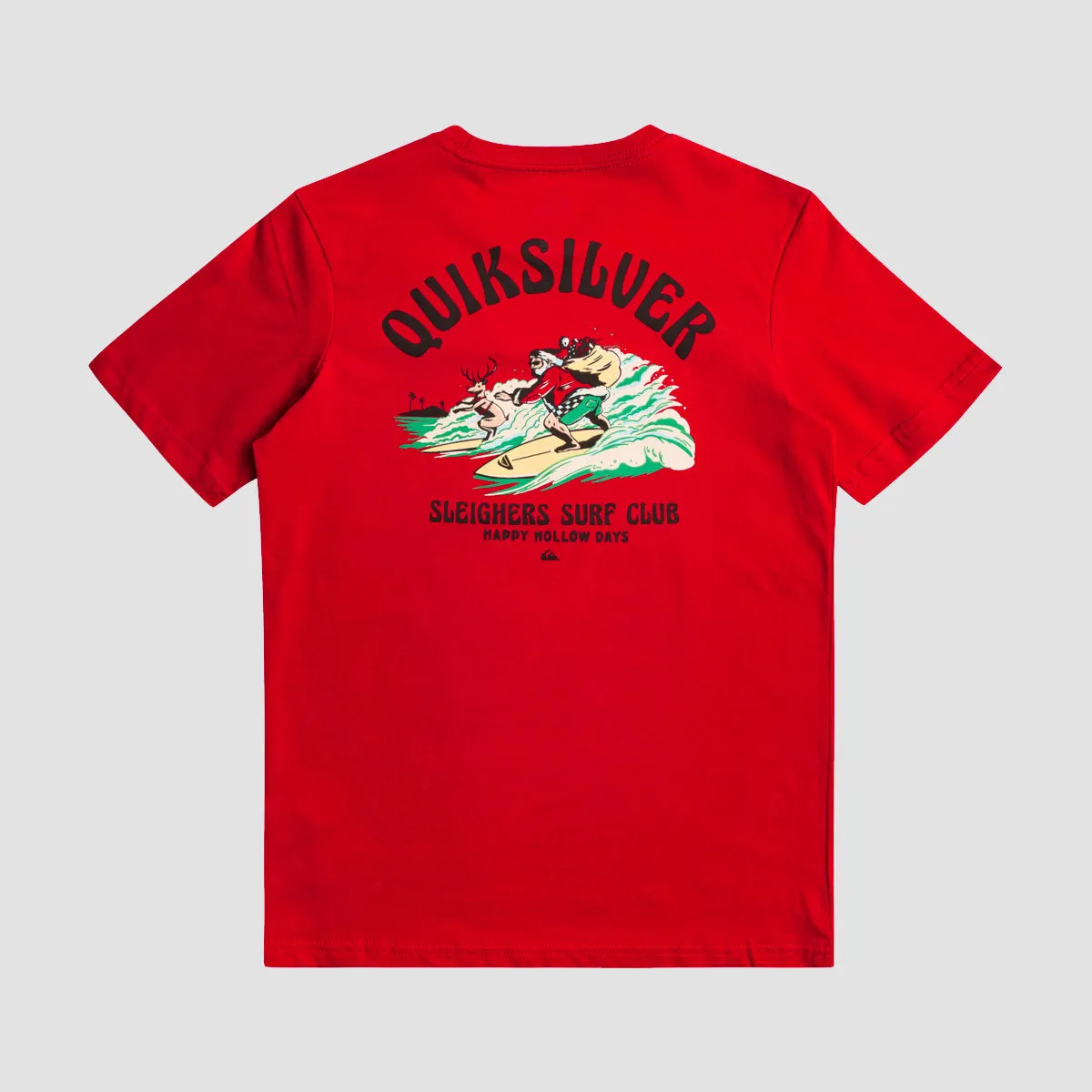 Quiksilver Sleighers Club T-Shirt Chili Pepper - Kids