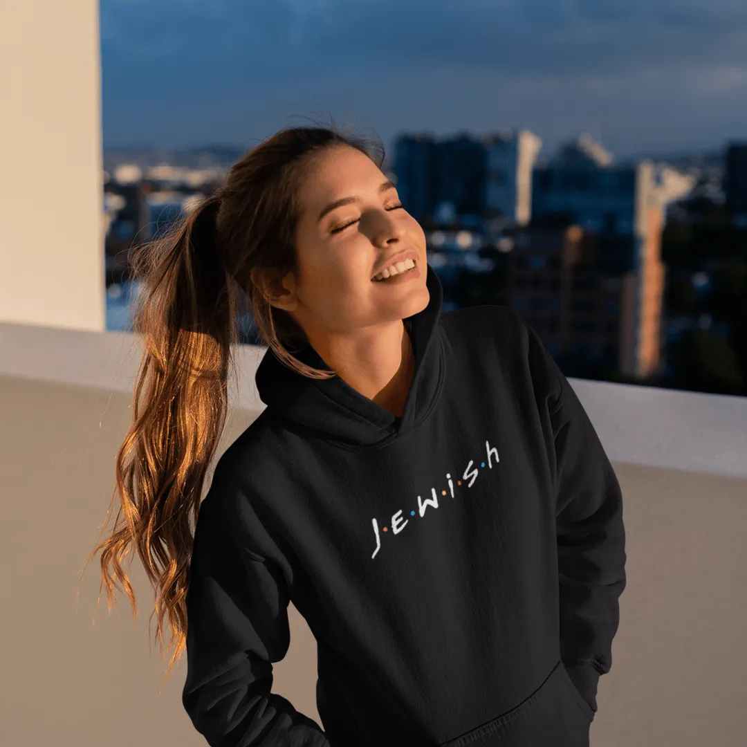 "Jewish" Black Custom Unisex Hoodie