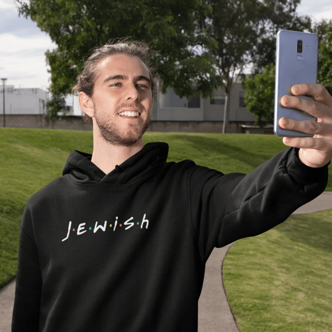 "Jewish" Black Custom Unisex Hoodie