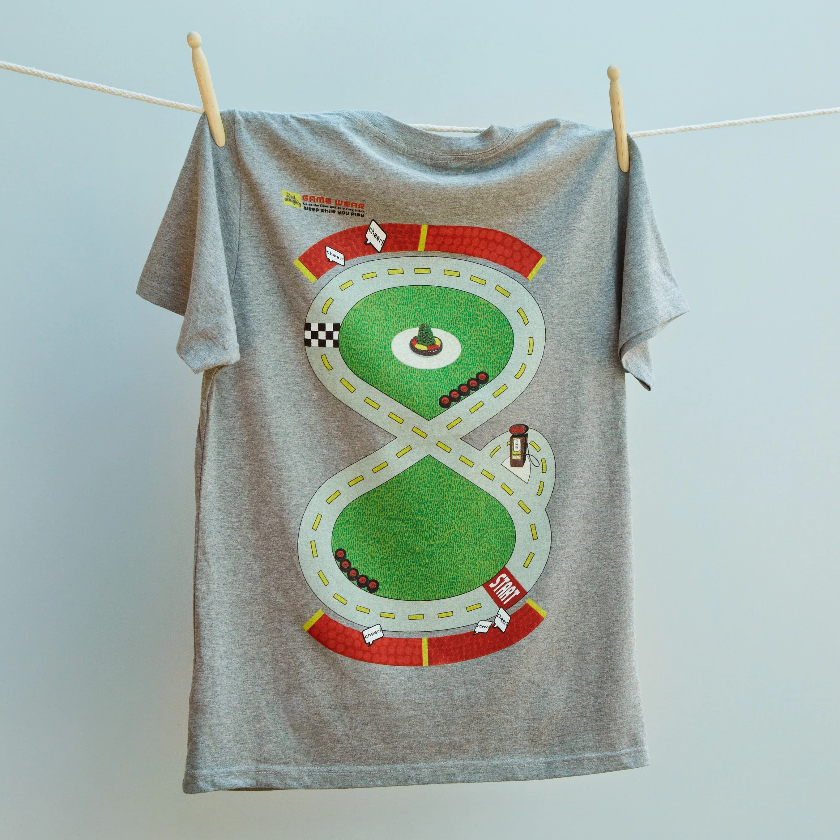 Racetrack Playwear t shirt for dads
