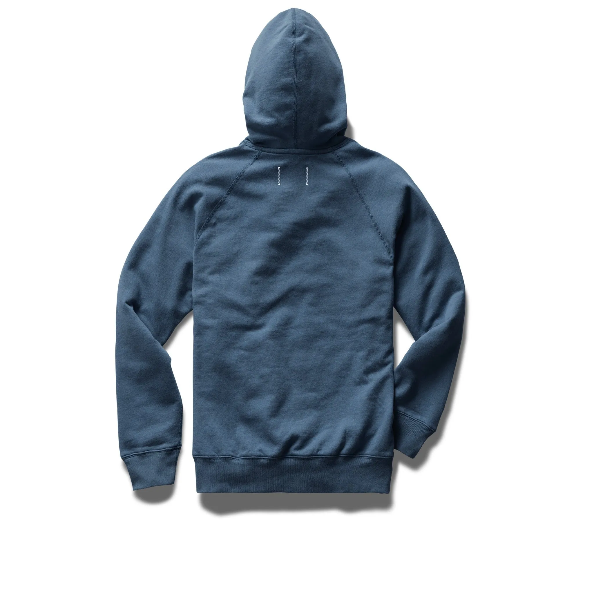 Reigning Champ Men Lightweight Terry Classic Hoodie Washed Blue RC-3886-WBLU