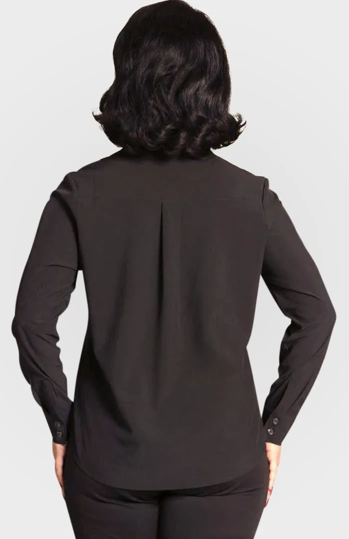 Resort Vee Shirt - Black
