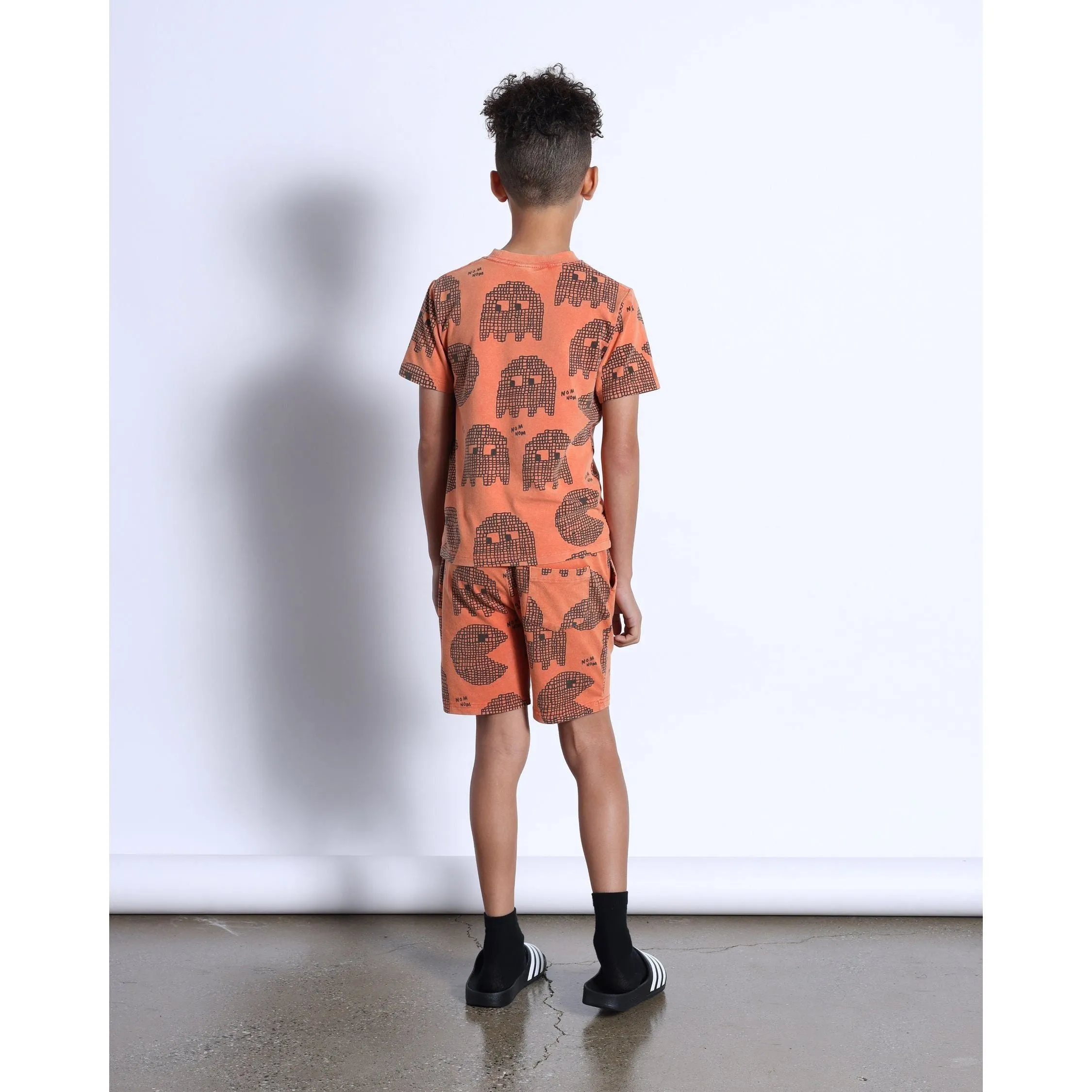 Retro Tee- Orange Wash