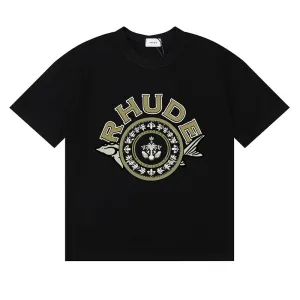 RHUDE Cotton Logo Caviar T-Shirts