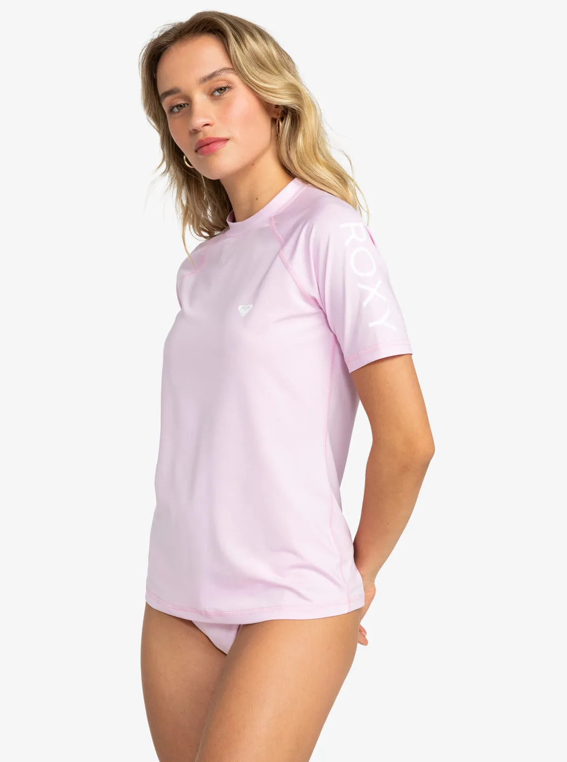 ROXY Essentials SS Lycra Rashguard - Pirouette