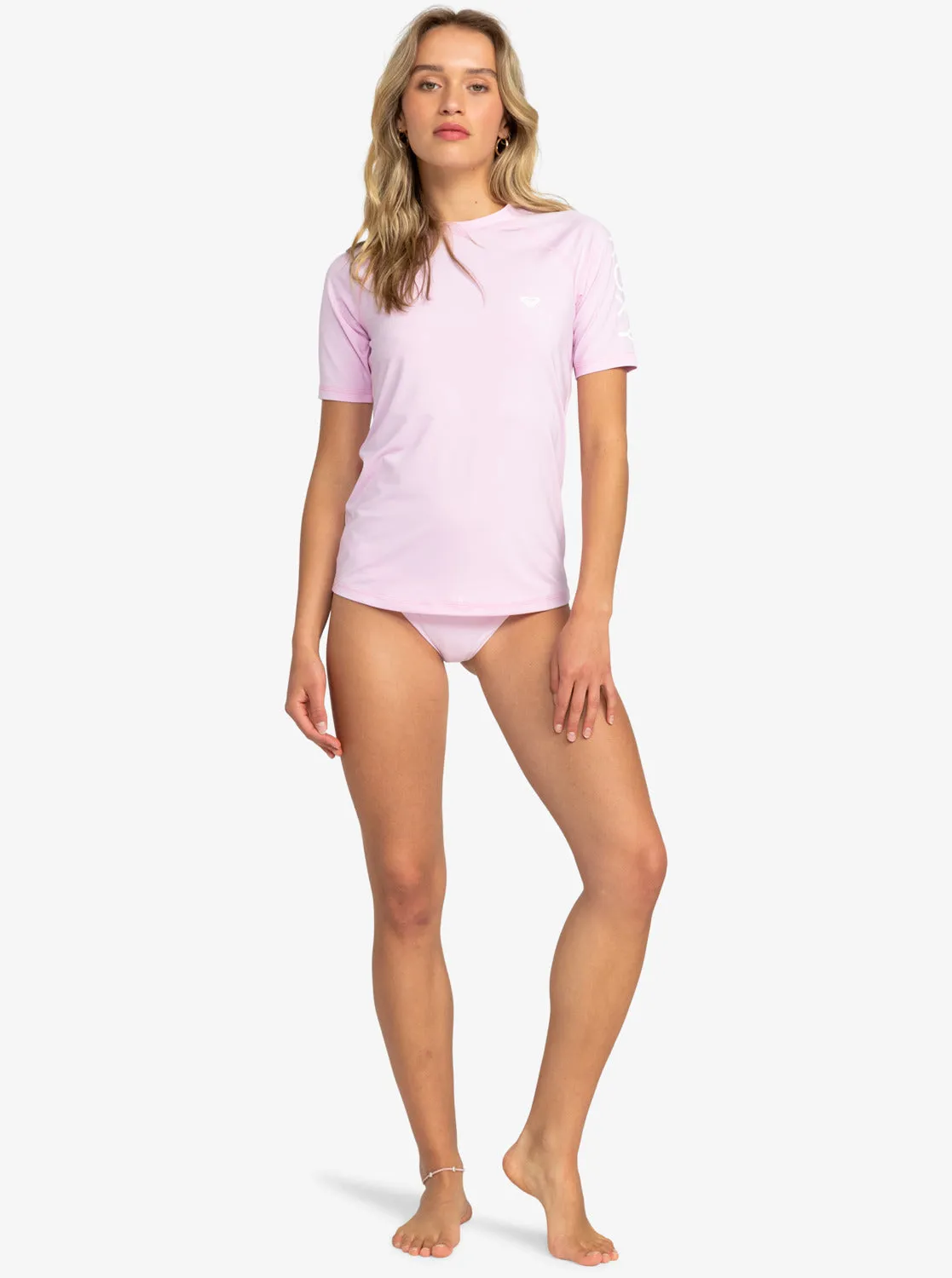 ROXY Essentials SS Lycra Rashguard - Pirouette