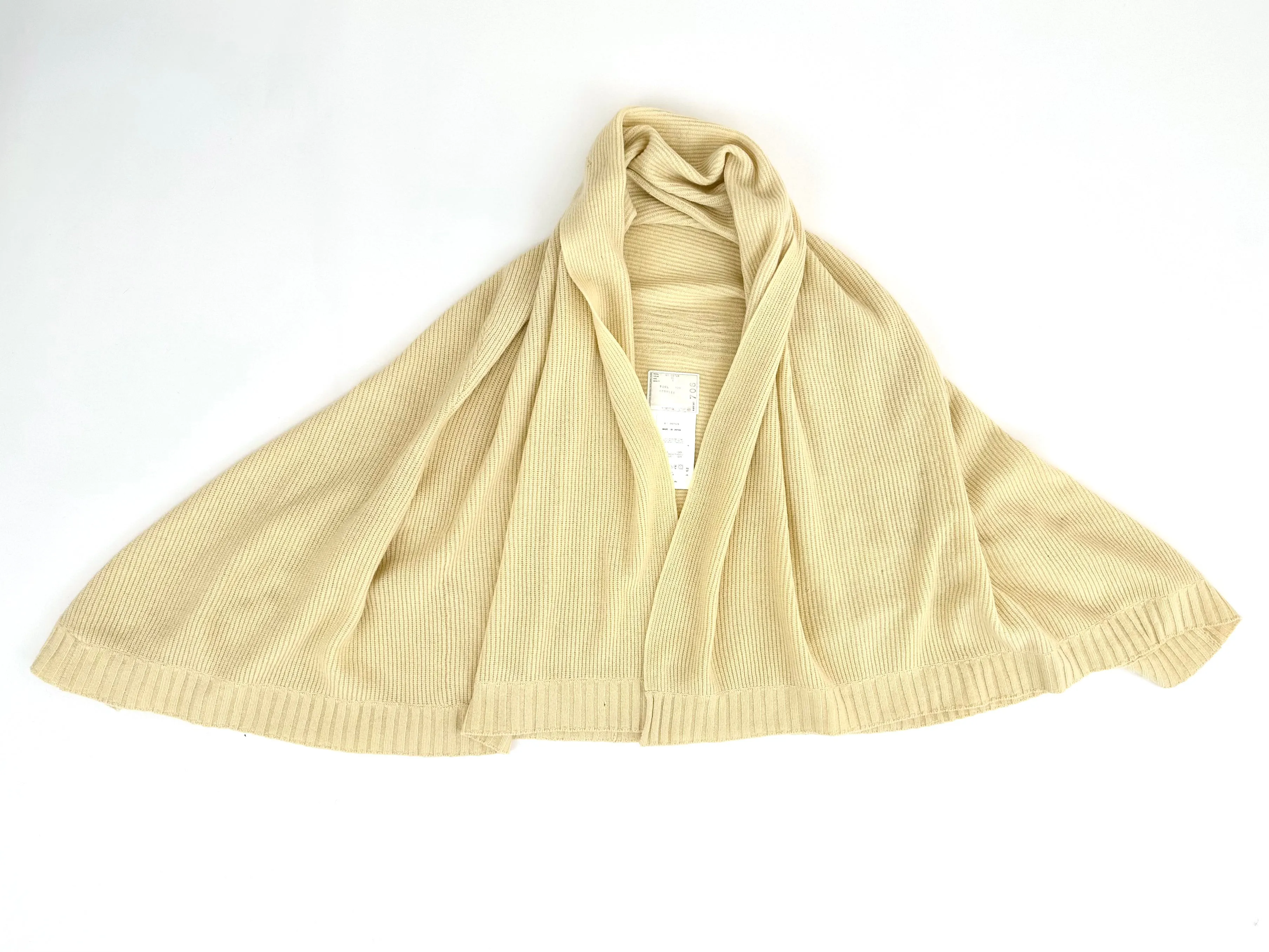 Sacai Wool Cape Cardigan