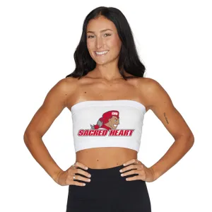 Sacred Heart Pioneers White Bandeau Top