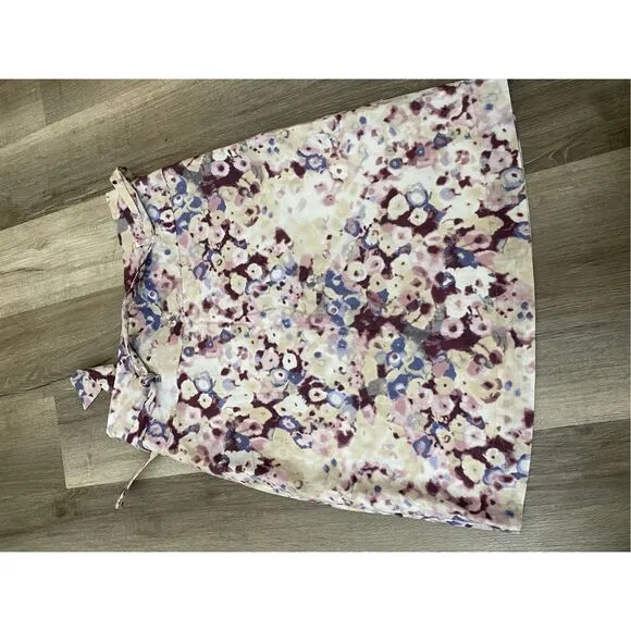 Sandwich_ Purple Multicolor Floral Pencil Skirt, Sz EU 36 / US Small, MP $230