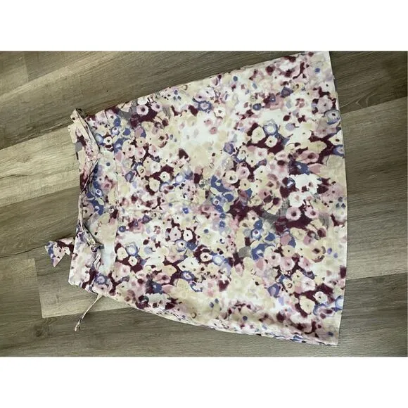 Sandwich_ Purple Multicolor Floral Pencil Skirt, Sz EU 36 / US Small, MP $230