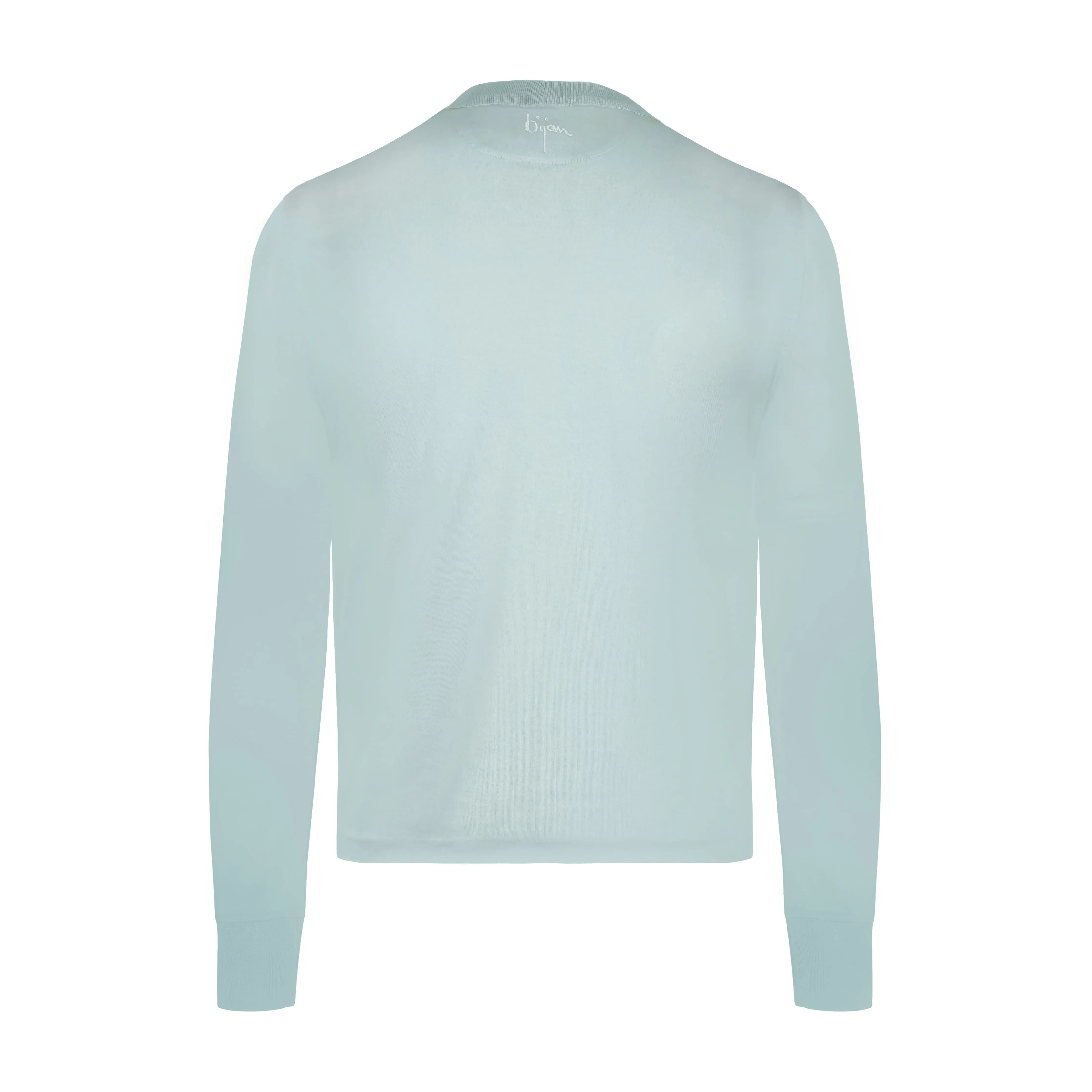 Seafoam with Seafoam Crest Long Sleeve T-Shirt