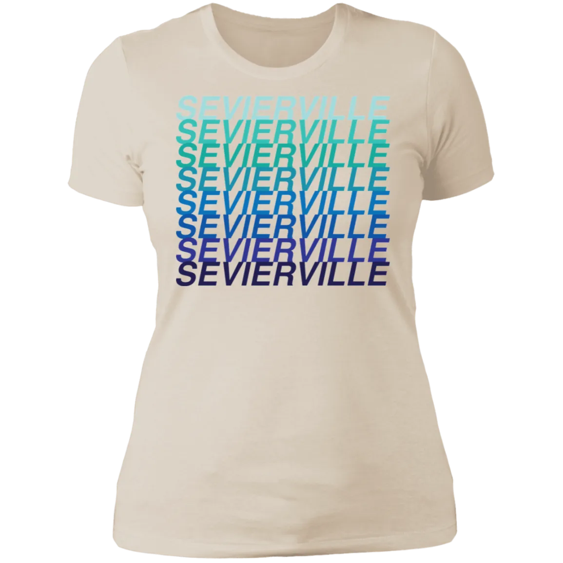 Sevierville Blue Ombre - Women's Tee