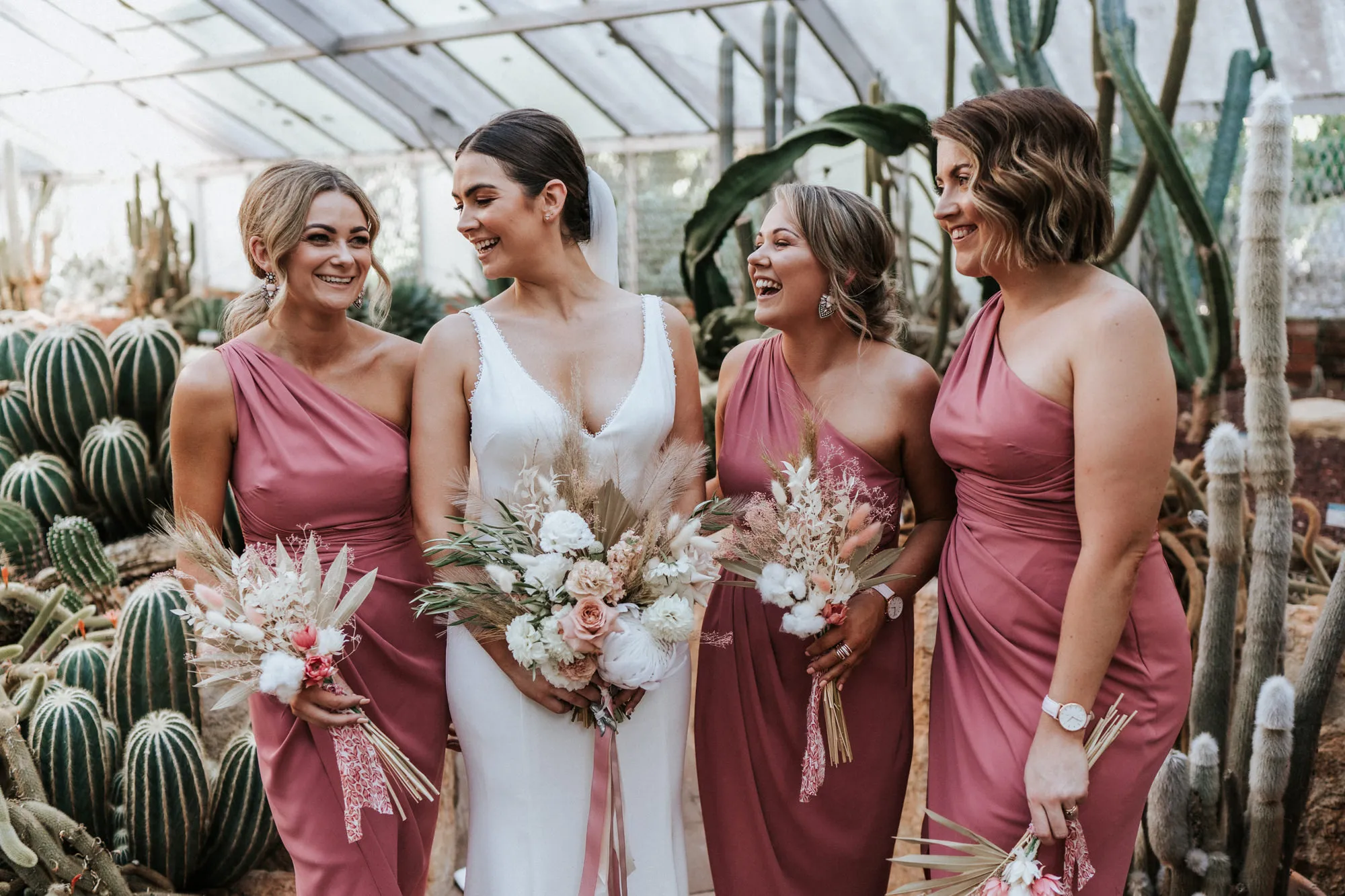 Sheath One-shoulder Sleeveless Short Bridesmaid Dresses With Split, BD0627