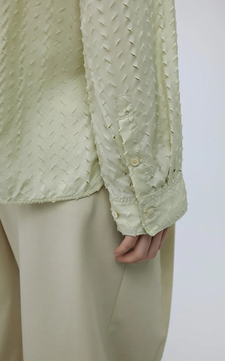 Shirt / JNBY Silk Long-sleeved Shirt(61% Viscose 39% Silk)