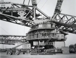 Shovel Wheel Excavator 292, Main Unit