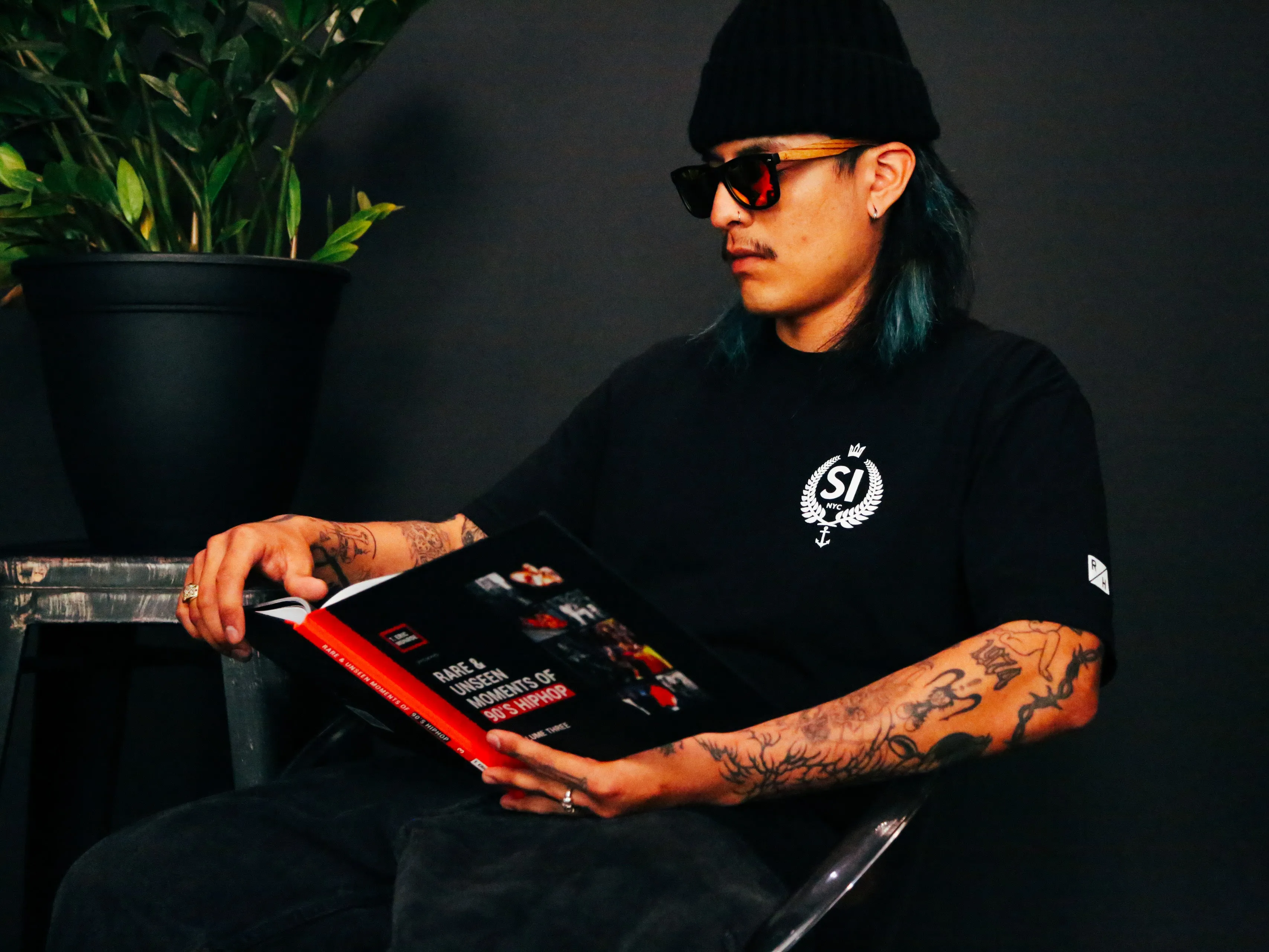 SI NYC Crest T - Black