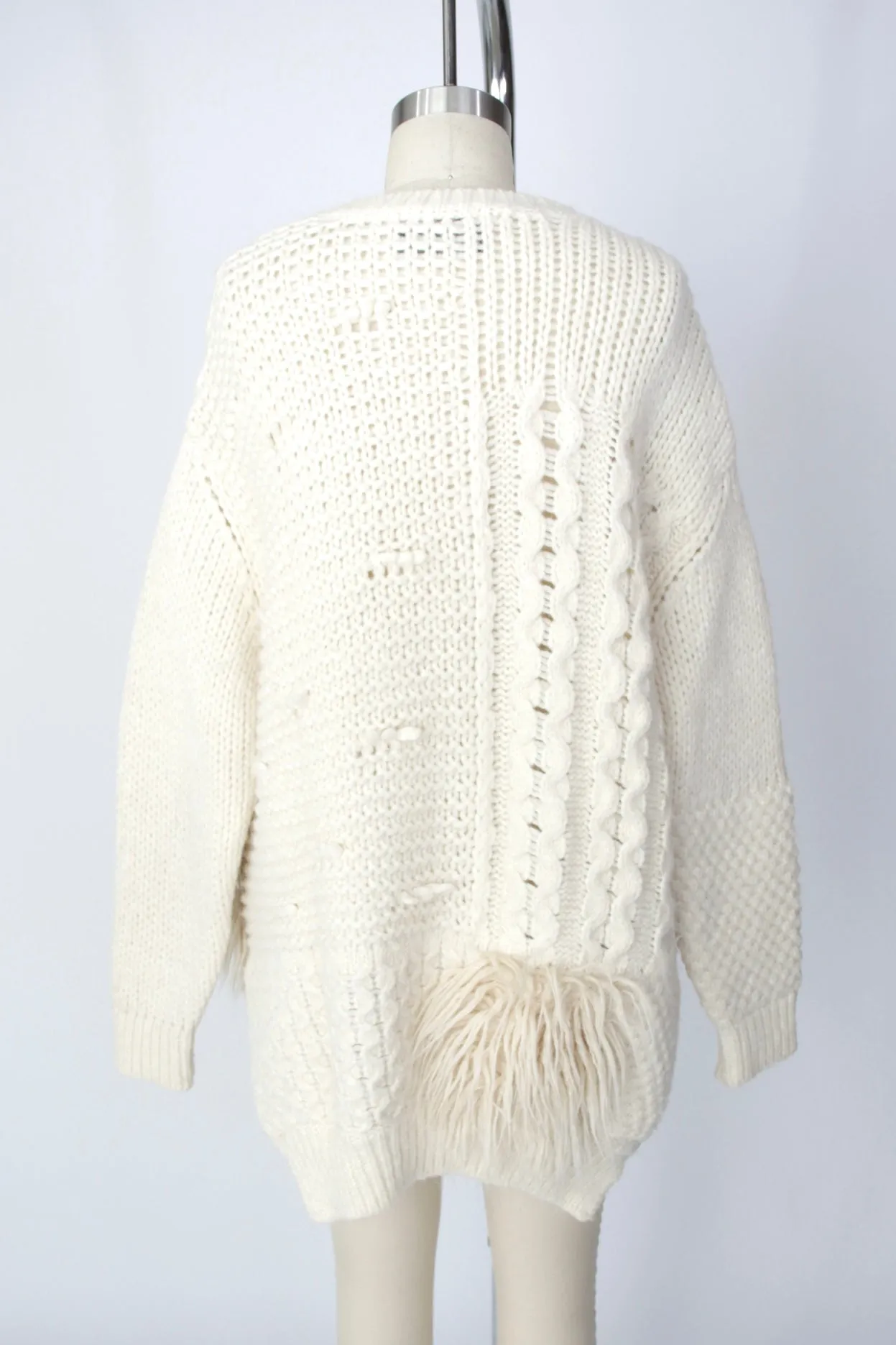 Simone Rocha Alpaca & Faux Fur Sweater