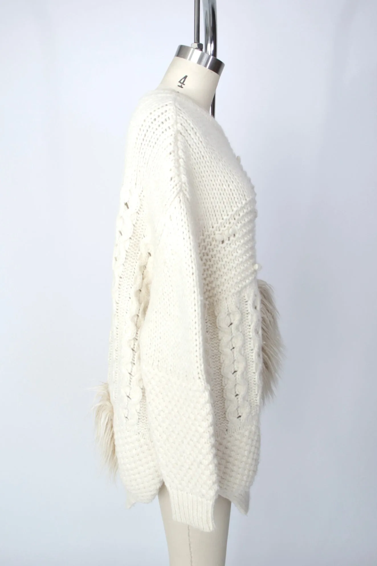 Simone Rocha Alpaca & Faux Fur Sweater
