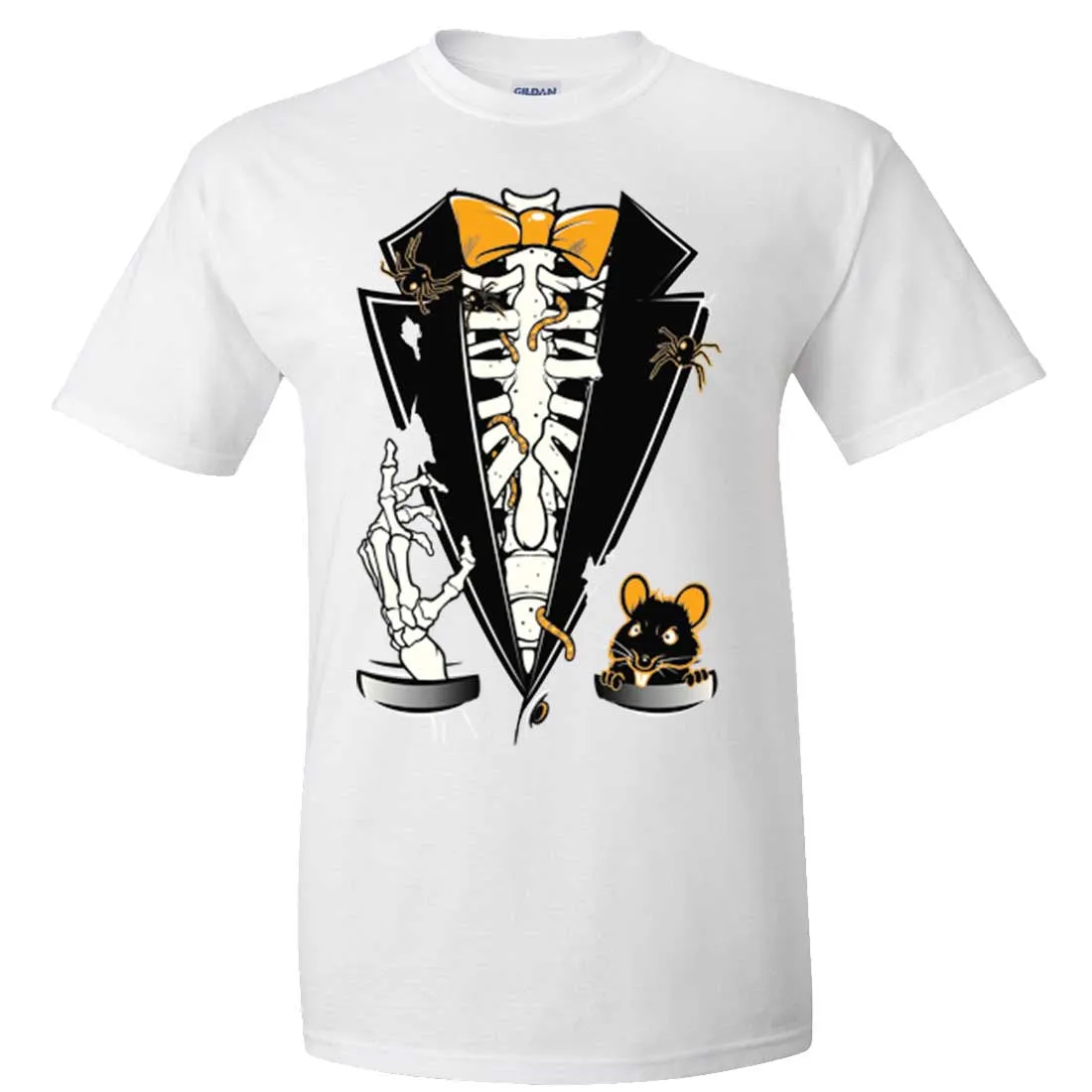 Skeleton Ribcage Tuxedo Asst Colors T-shirt/tee