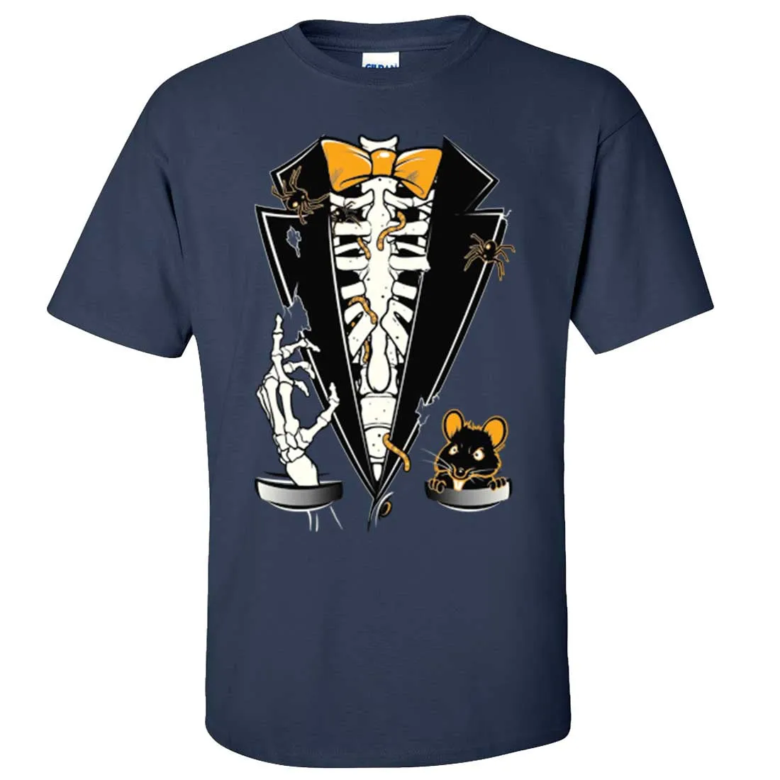 Skeleton Ribcage Tuxedo Asst Colors T-shirt/tee