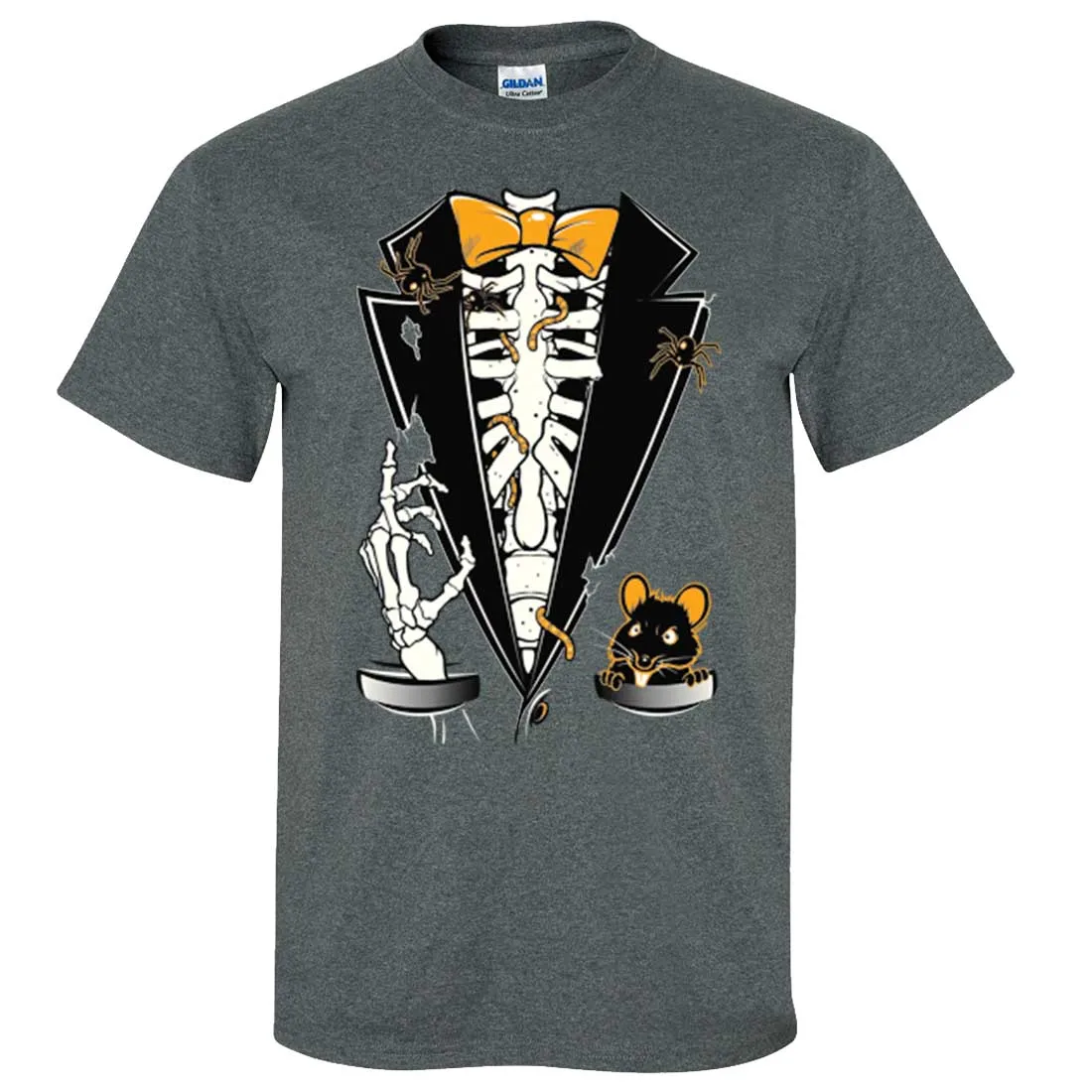 Skeleton Ribcage Tuxedo Asst Colors T-shirt/tee