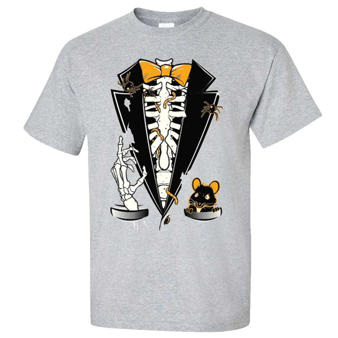 Skeleton Ribcage Tuxedo Asst Colors T-shirt/tee