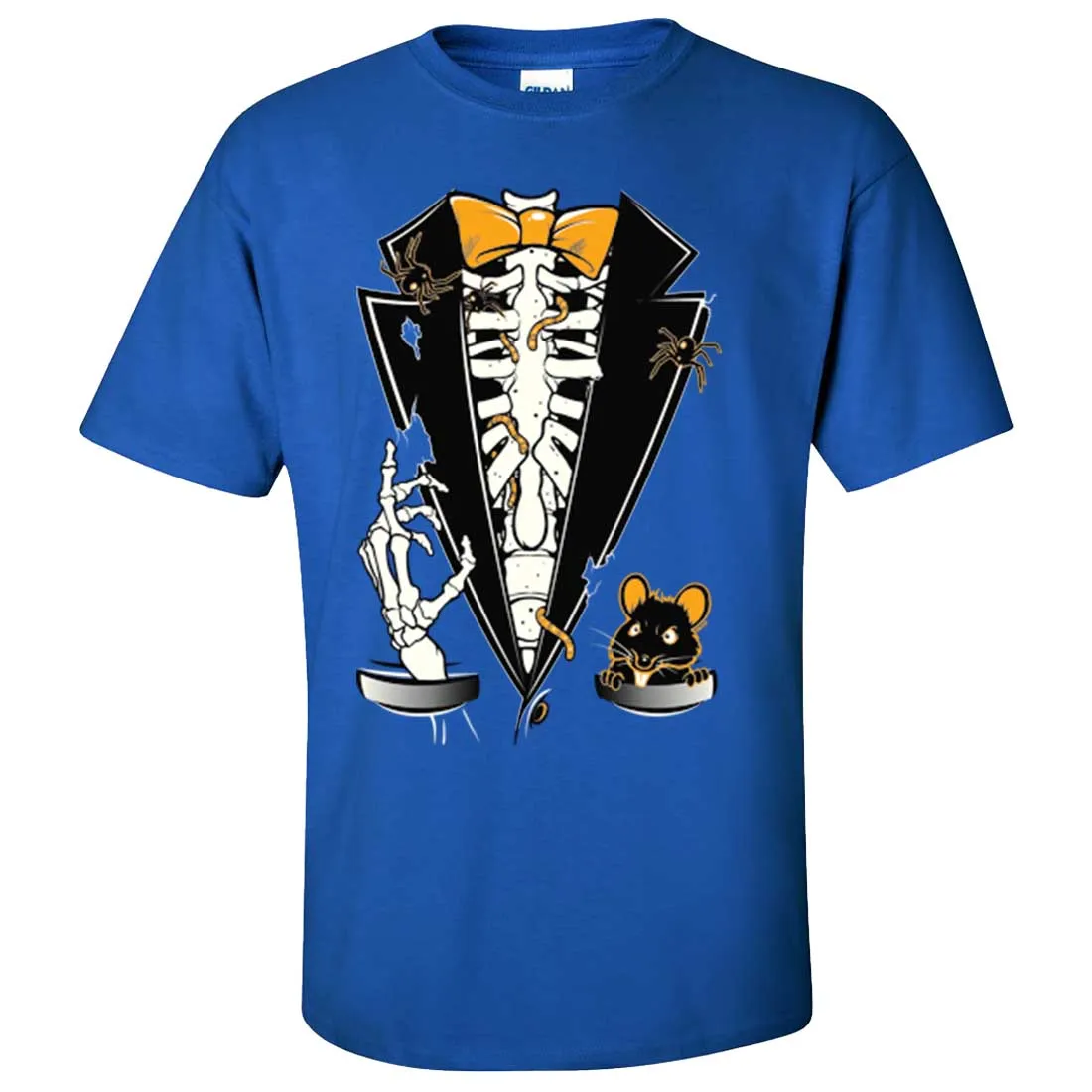 Skeleton Ribcage Tuxedo Asst Colors T-shirt/tee