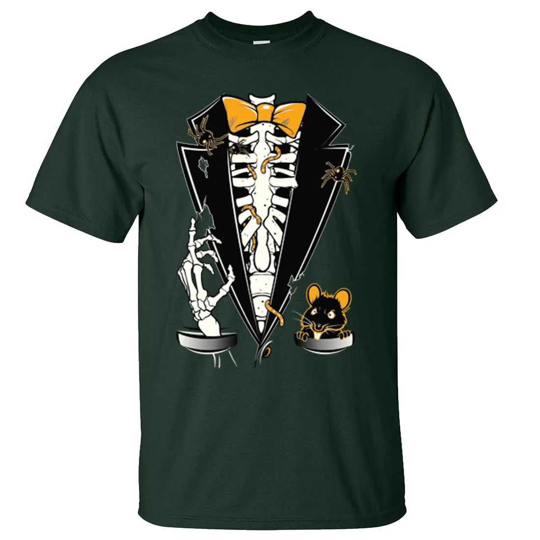 Skeleton Ribcage Tuxedo Asst Colors T-shirt/tee