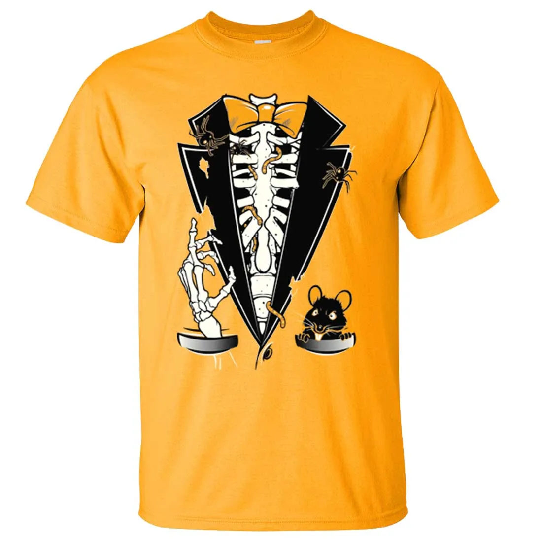Skeleton Ribcage Tuxedo Asst Colors T-shirt/tee