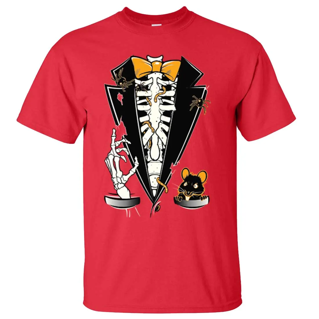 Skeleton Ribcage Tuxedo Asst Colors T-shirt/tee