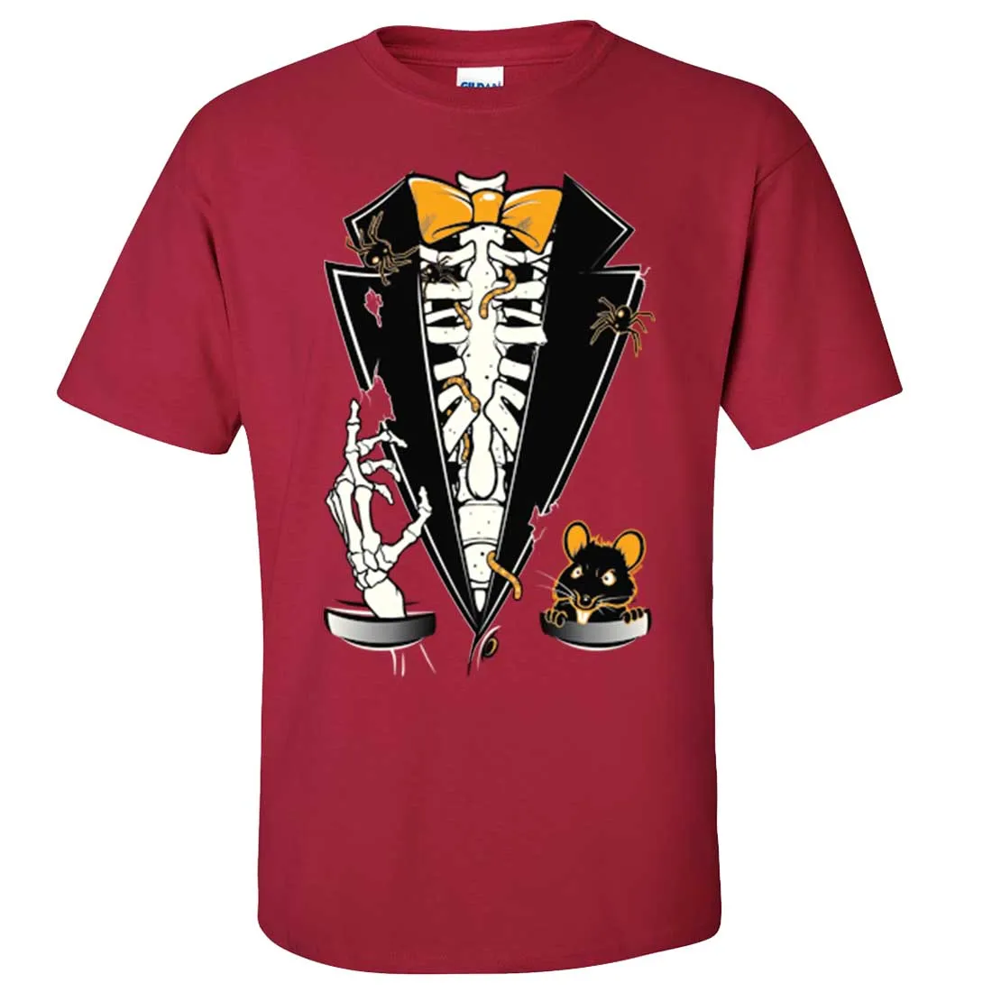 Skeleton Ribcage Tuxedo Asst Colors T-shirt/tee