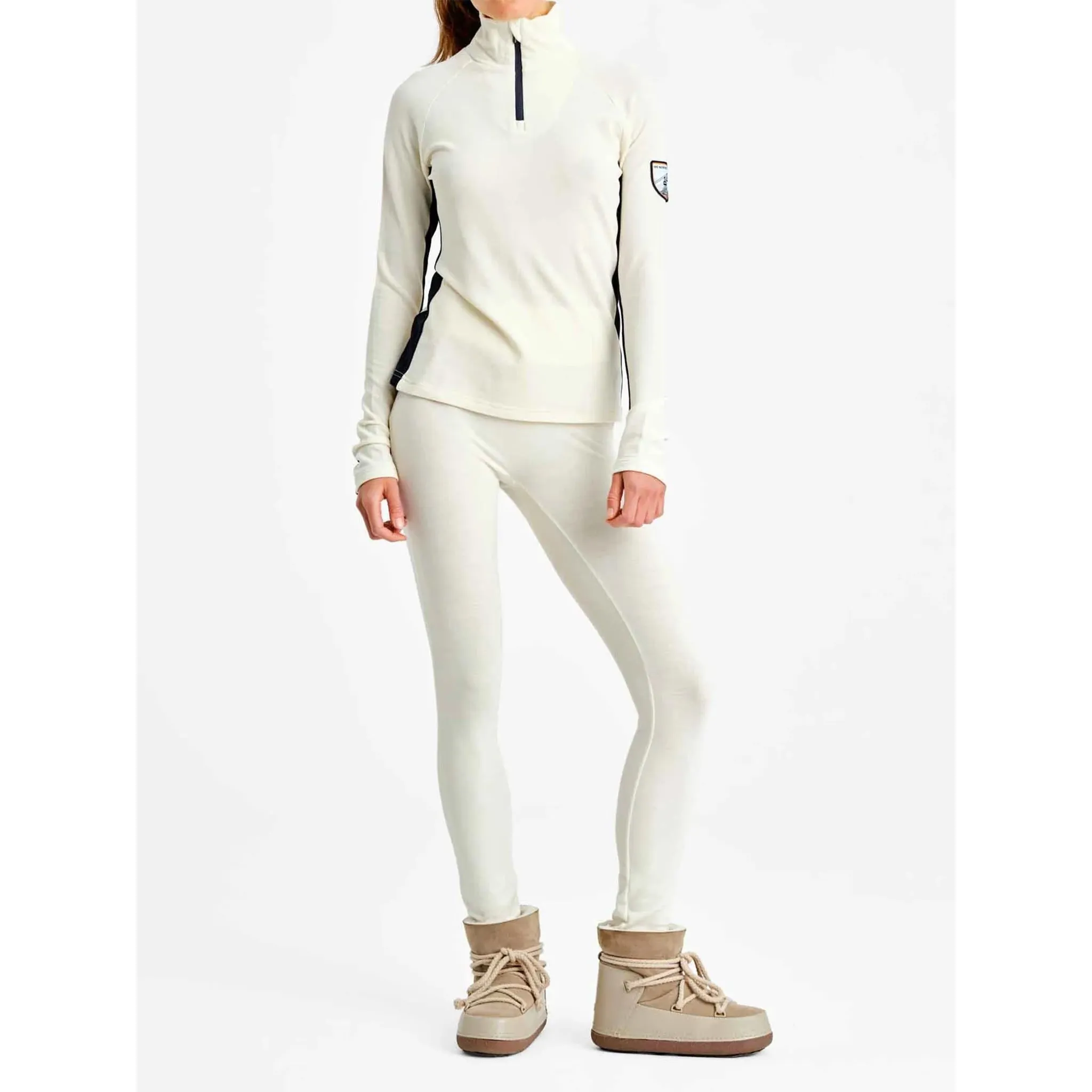 Ski Leggings in White