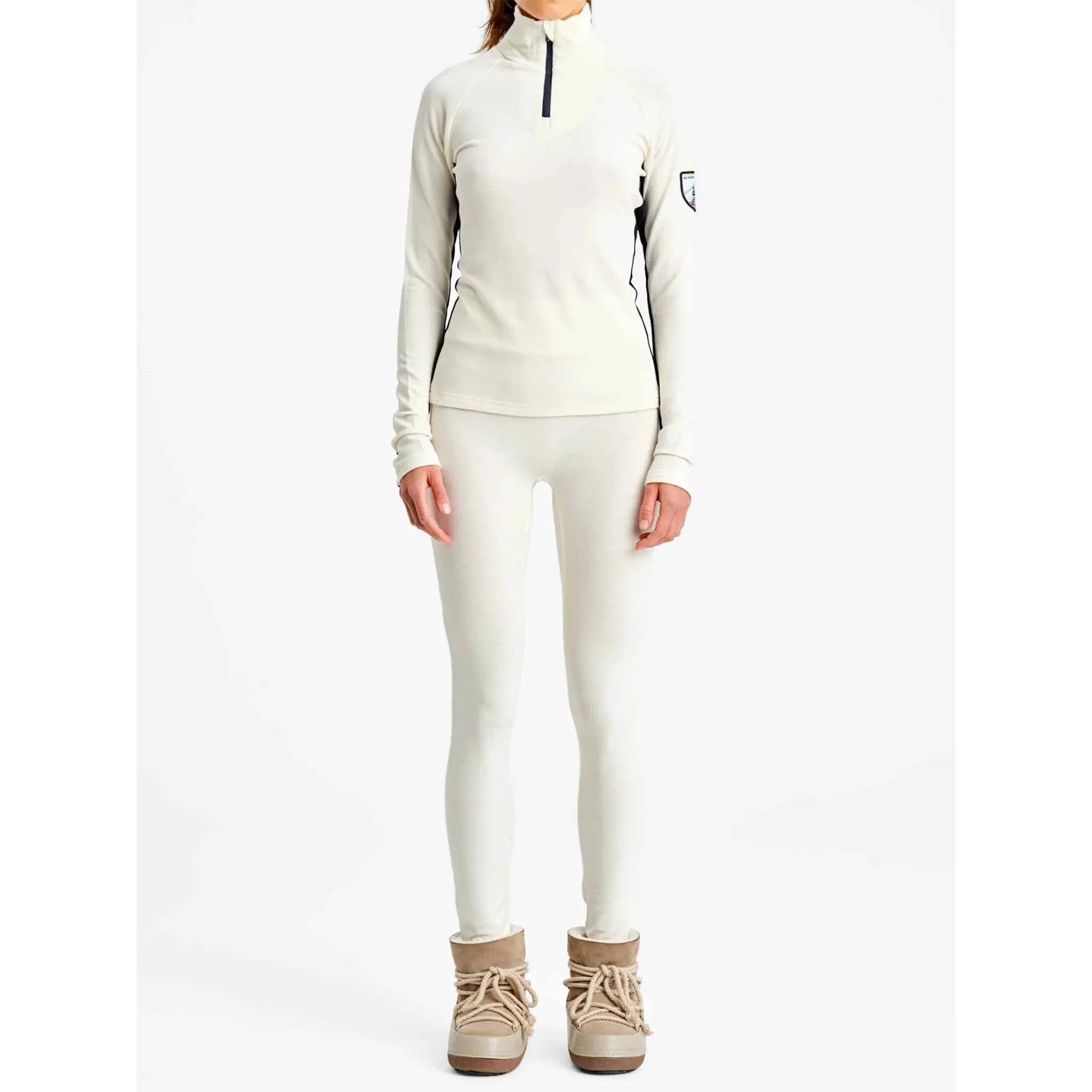 Ski Leggings in White