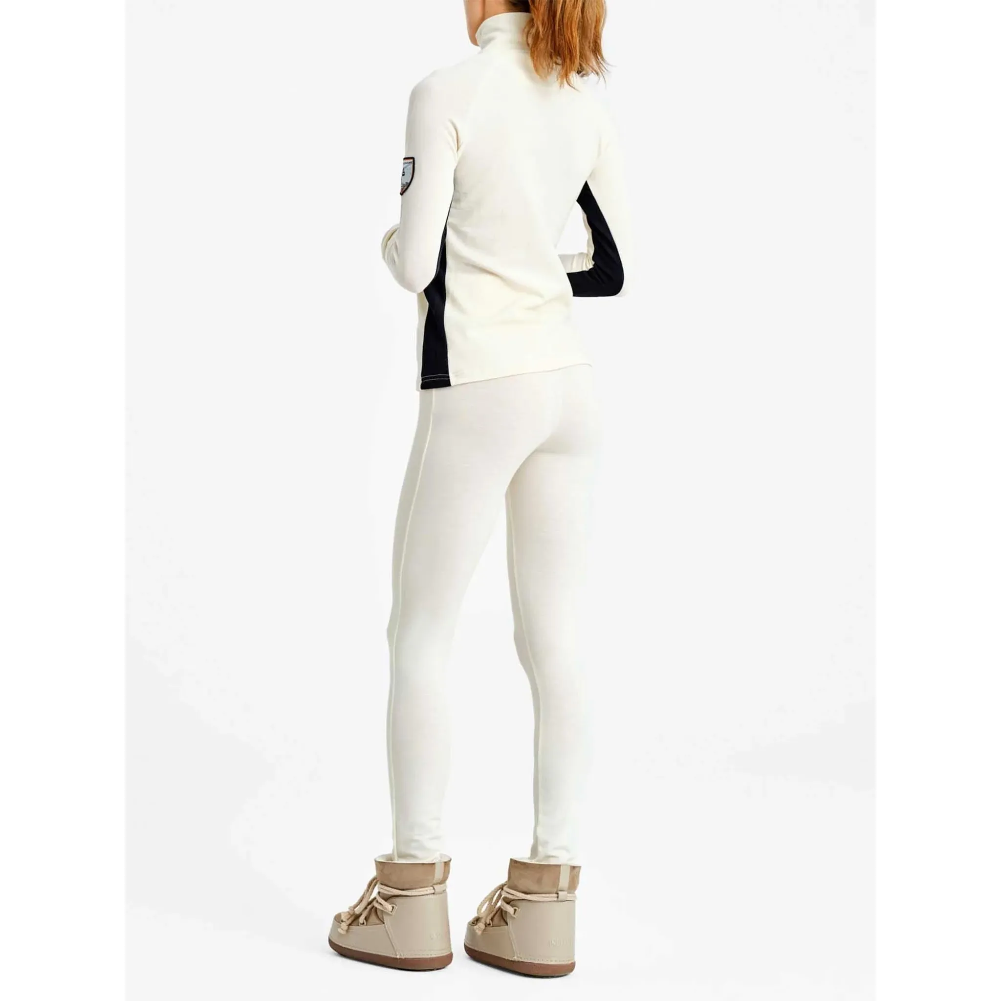 Ski Leggings in White