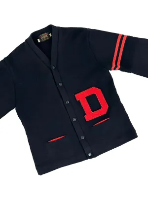 Skookum Letterman Virgin Wool Cardigan