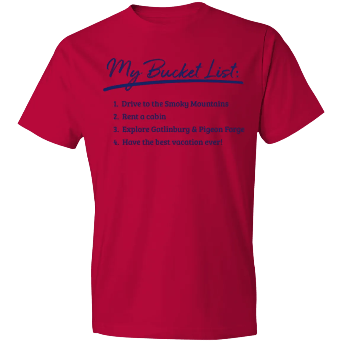 Smokies Bucket List - Men's Tee