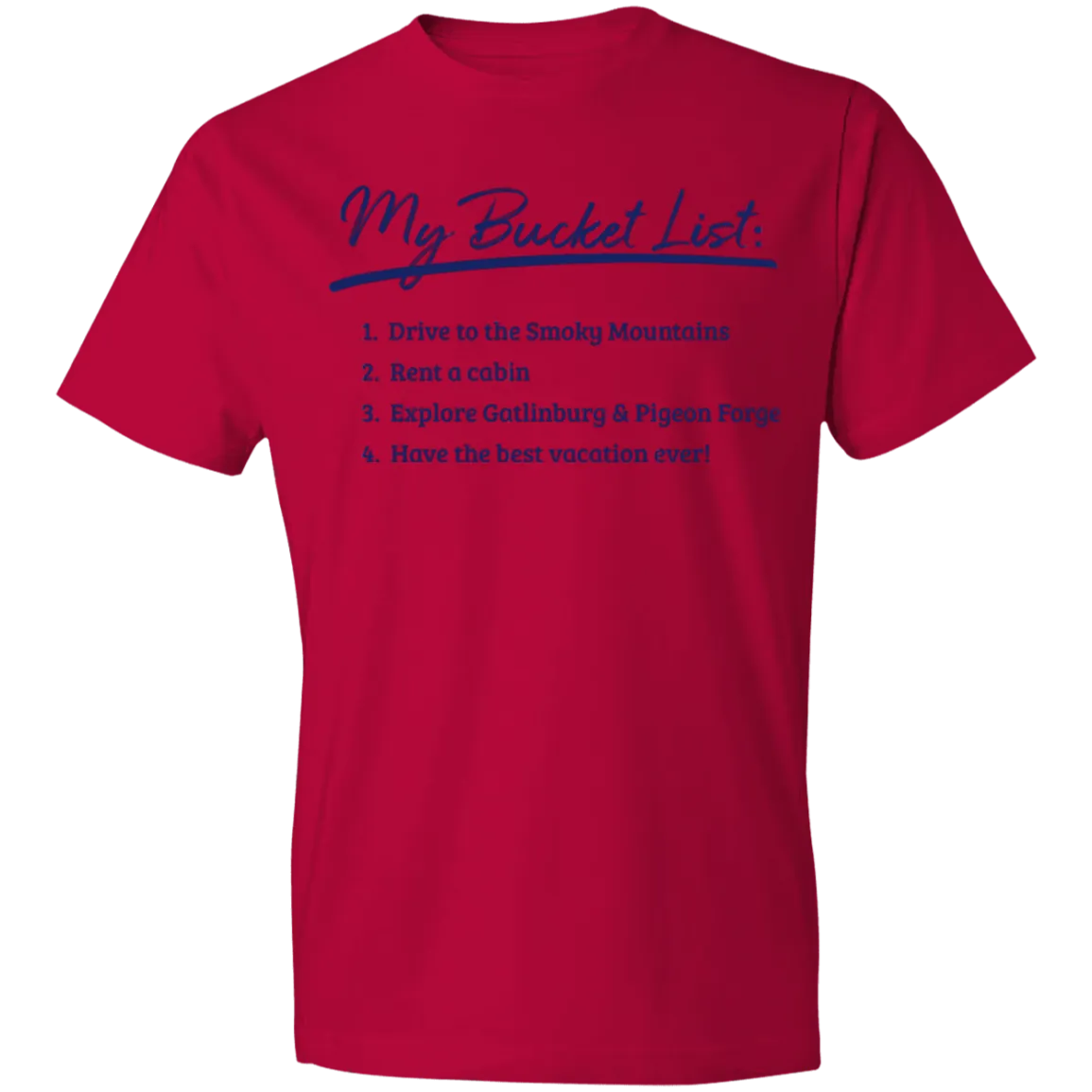 Smokies Bucket List - Men's Tee
