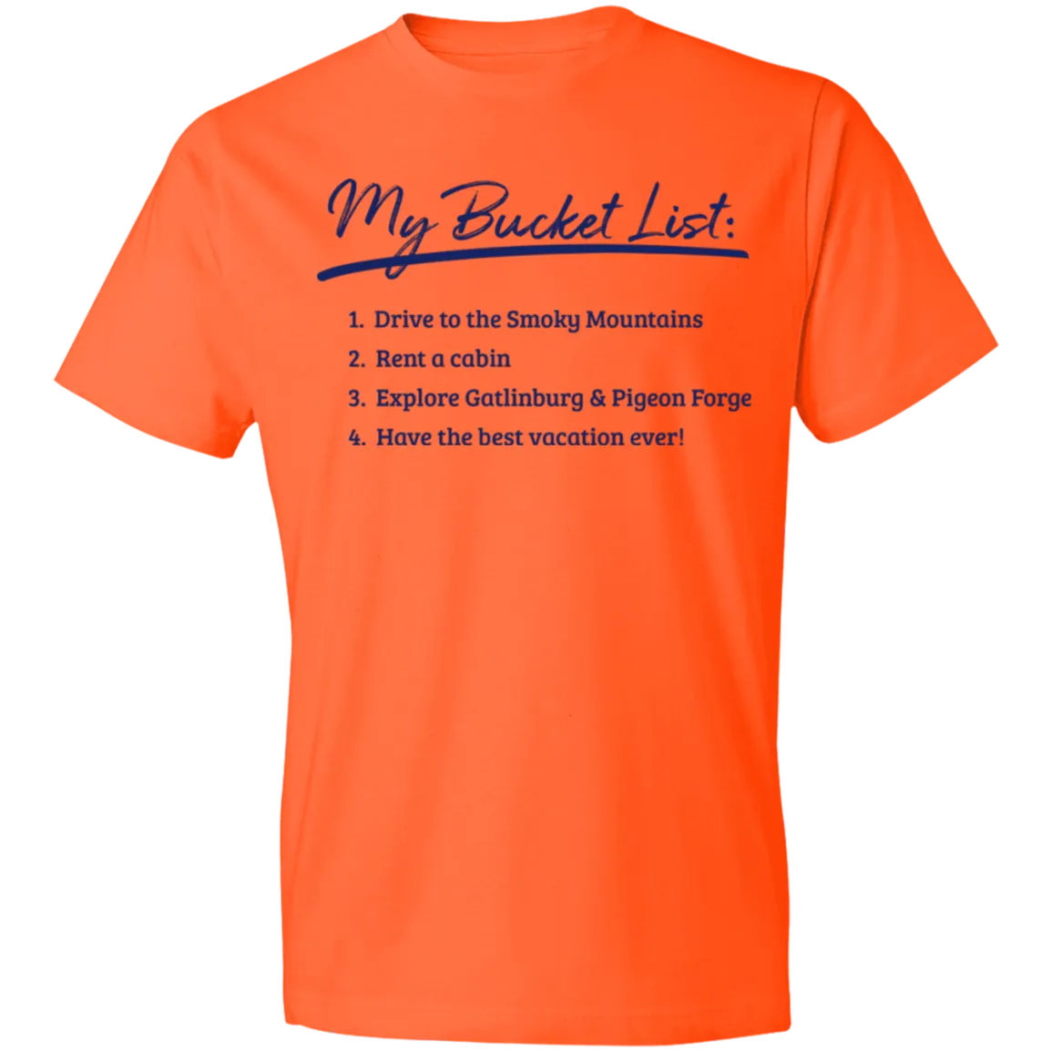 Smokies Bucket List - Men's Tee