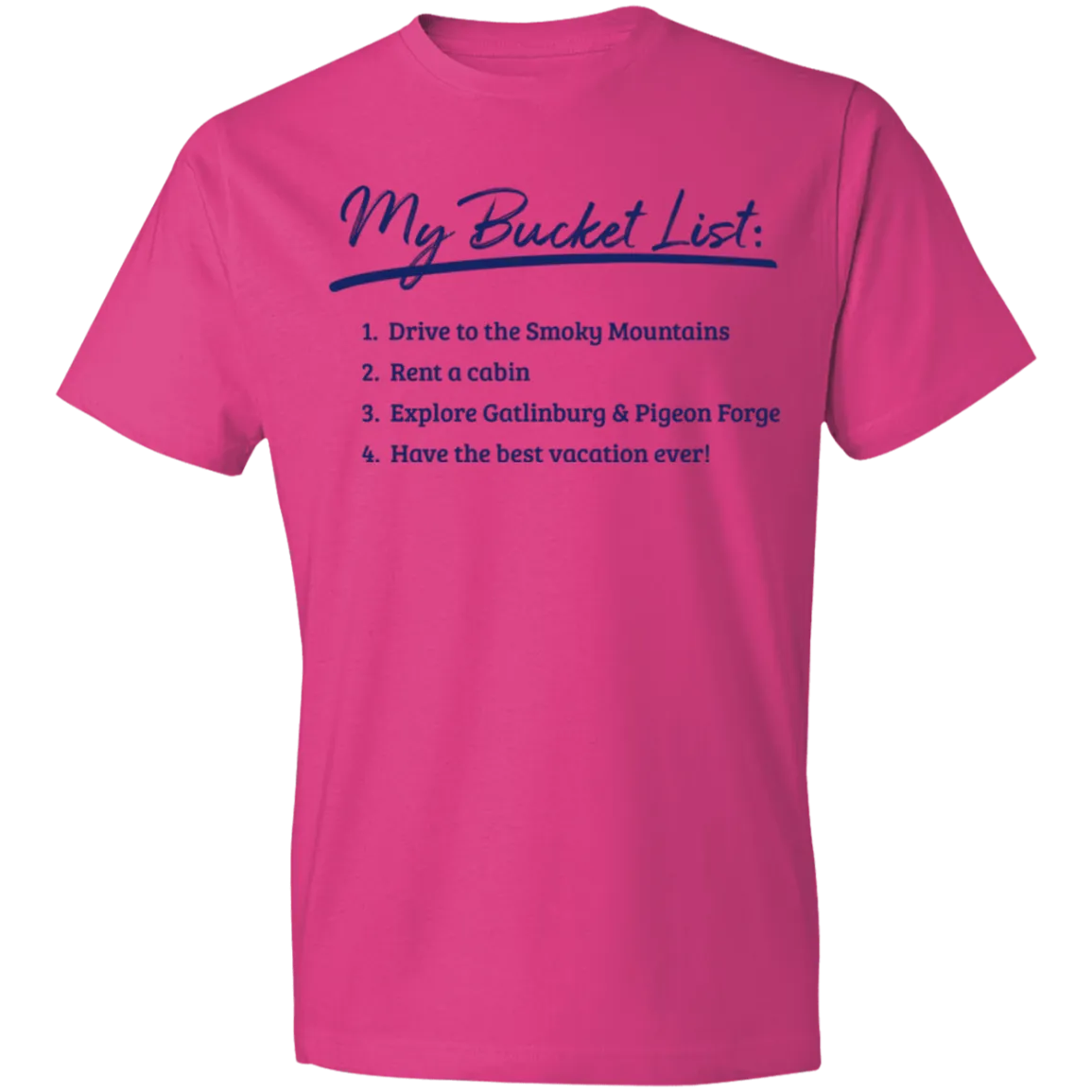 Smokies Bucket List - Men's Tee