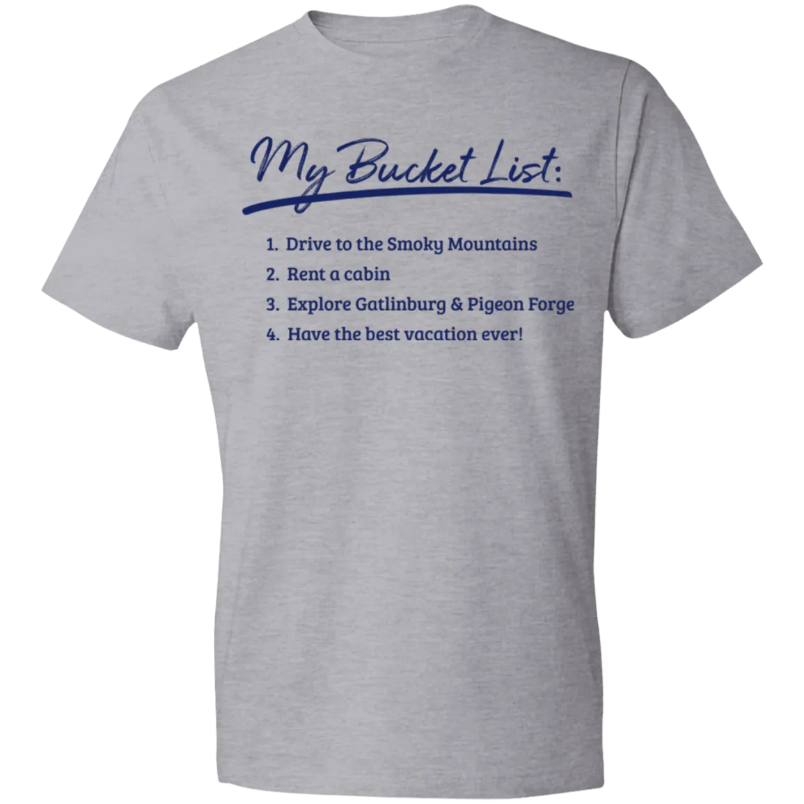 Smokies Bucket List - Men's Tee